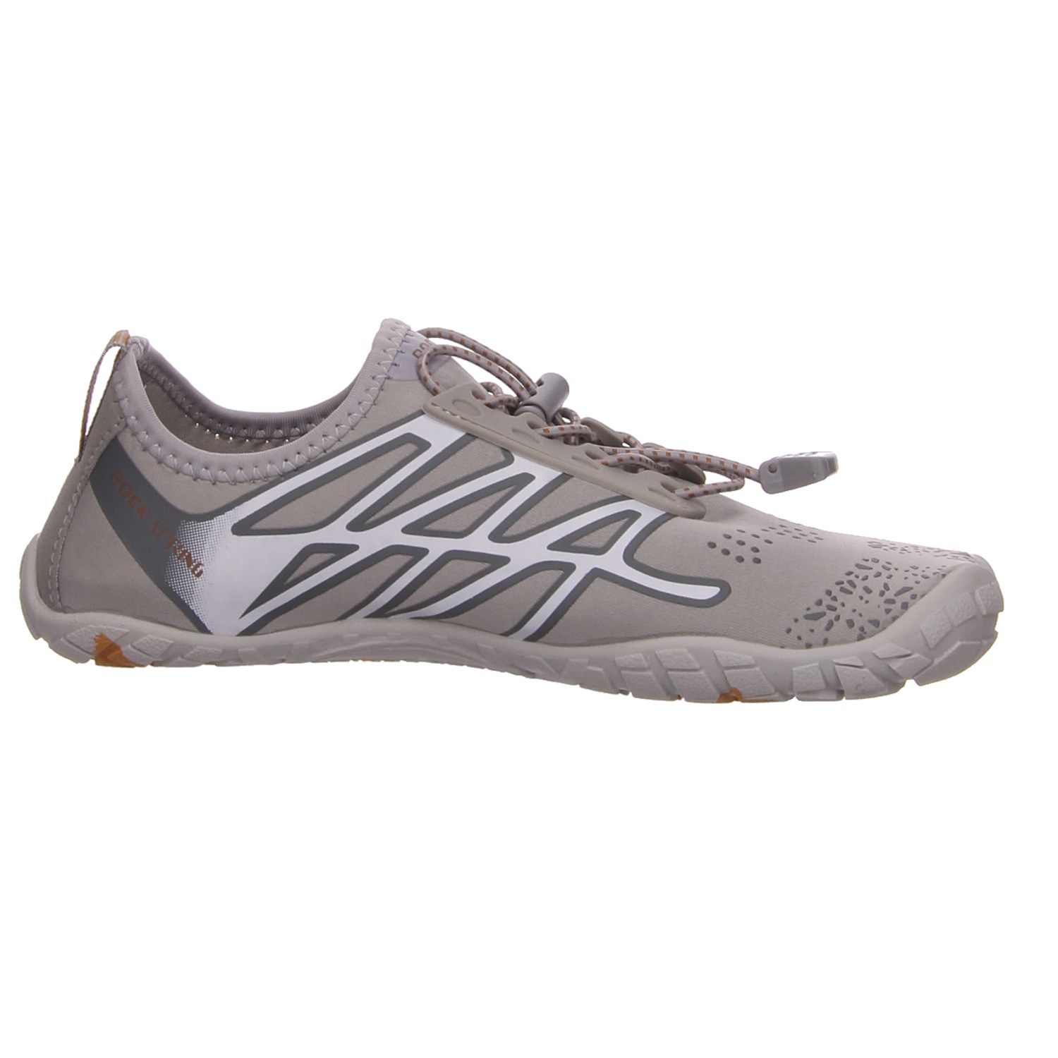 Rockspring Barfußschuh grau grau