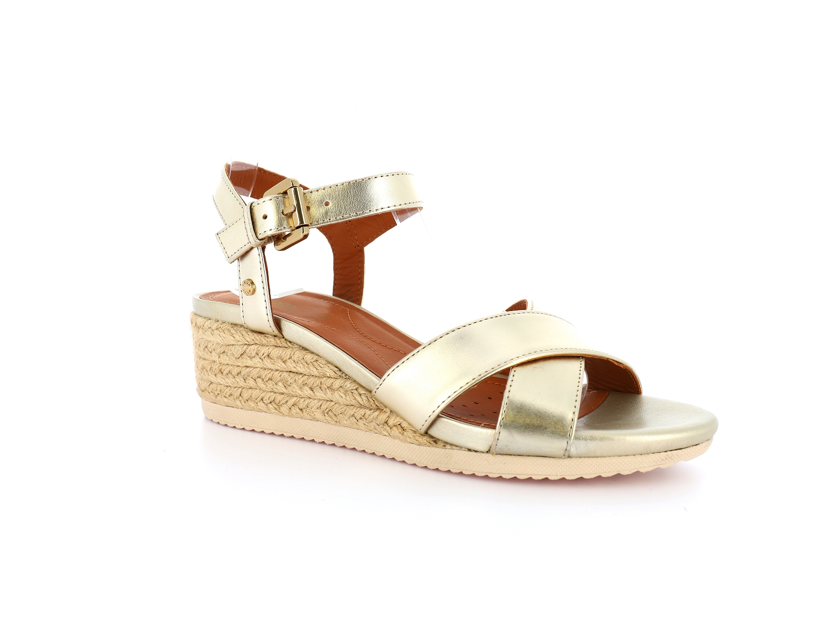 Geox-D ISCHIA CORDA D02HHC Cuir Or