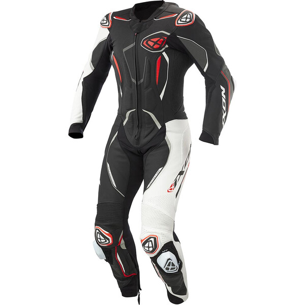 Ixon - Combinaison Demonio - 1 pièce Noir / Blanc / Rouge