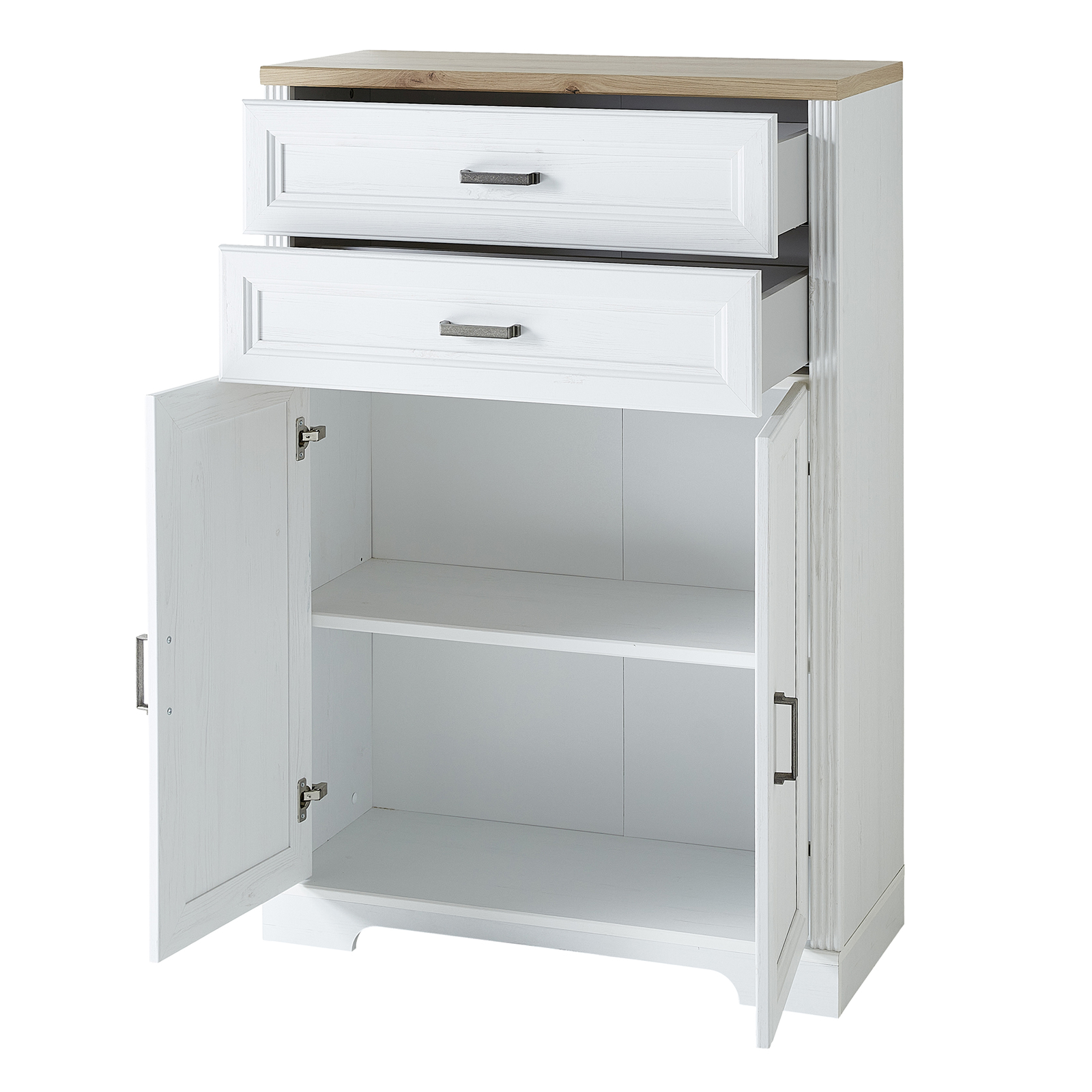 Stauraumelement - Pinie hell - Artisan Eiche - 86 cm