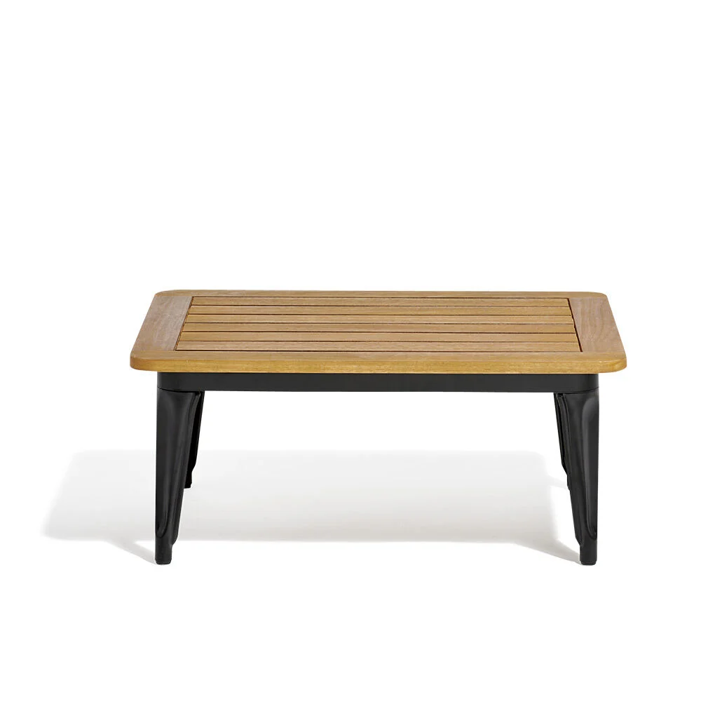 Table basse de jardin Fabrik métal et bois certifié FSC®