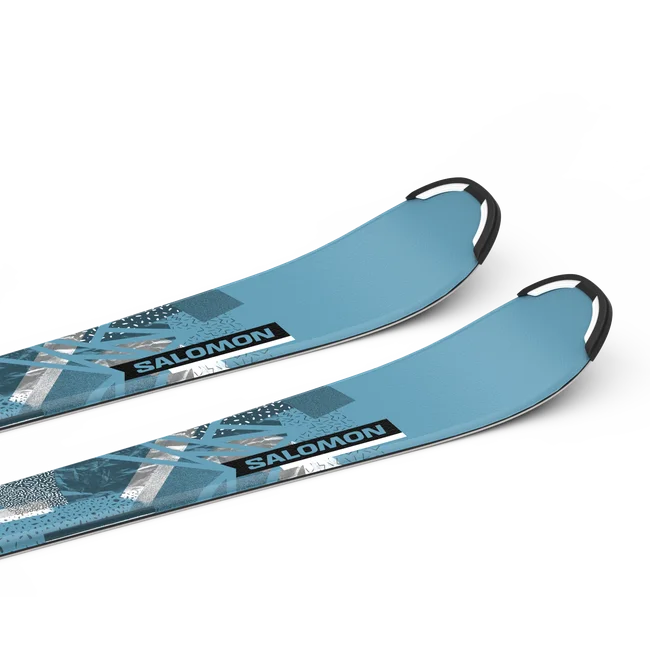 QST M (and L6)  Junior - All Mountain-Ski-Set für Kids Blue/Grey