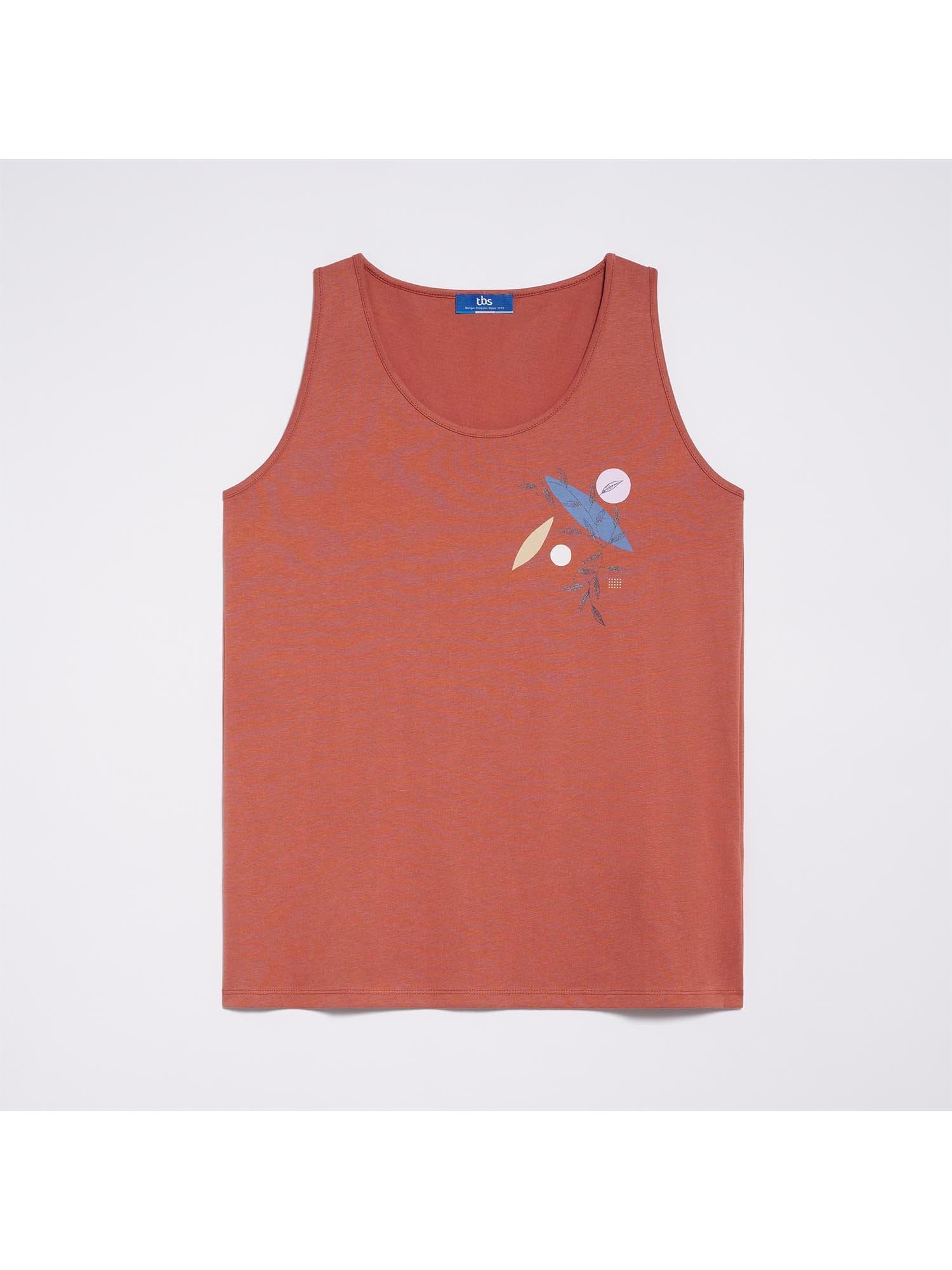 Débardeur Femme Coton Biologique Orange
