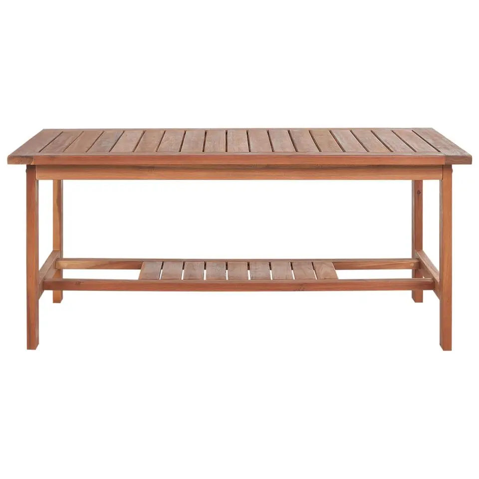ALTIDONA - Loungeset - Lichthout/Wit - Acaciahout