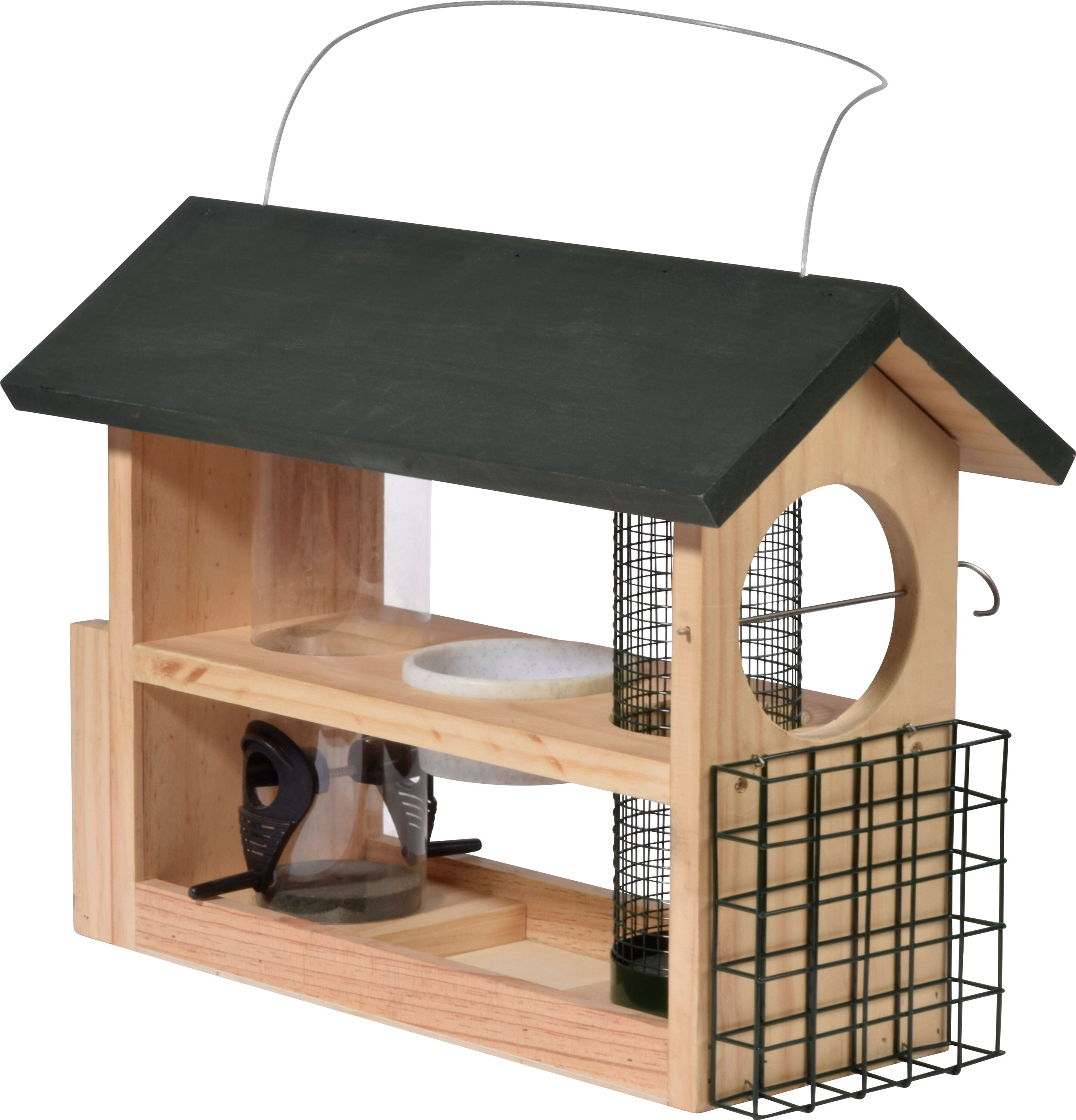 dobar 7-in-1-Futterstation, Holz