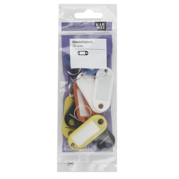 KARWEI sleutellabel assortiment (10 stuks)