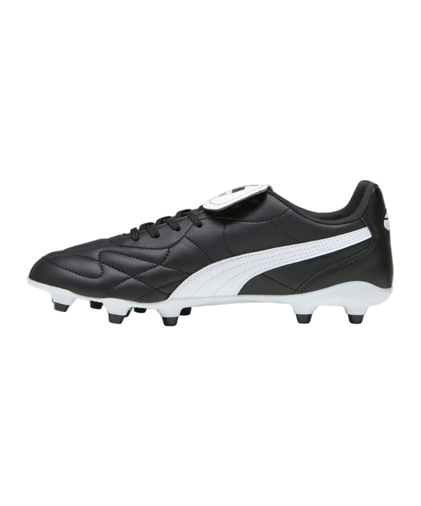 PUMA KING Top FG/AG Schwarz Weiss Gold F01