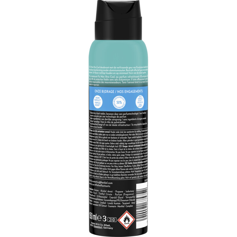 Fa Men extreme cool deodorant spray