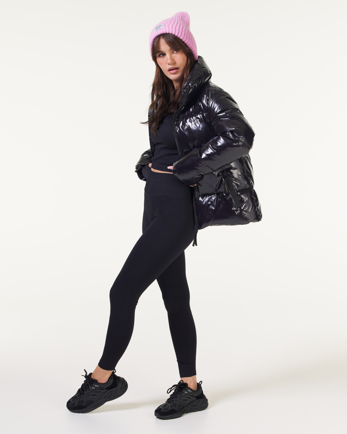 Bumpro On The Go Shiny Jacket Black