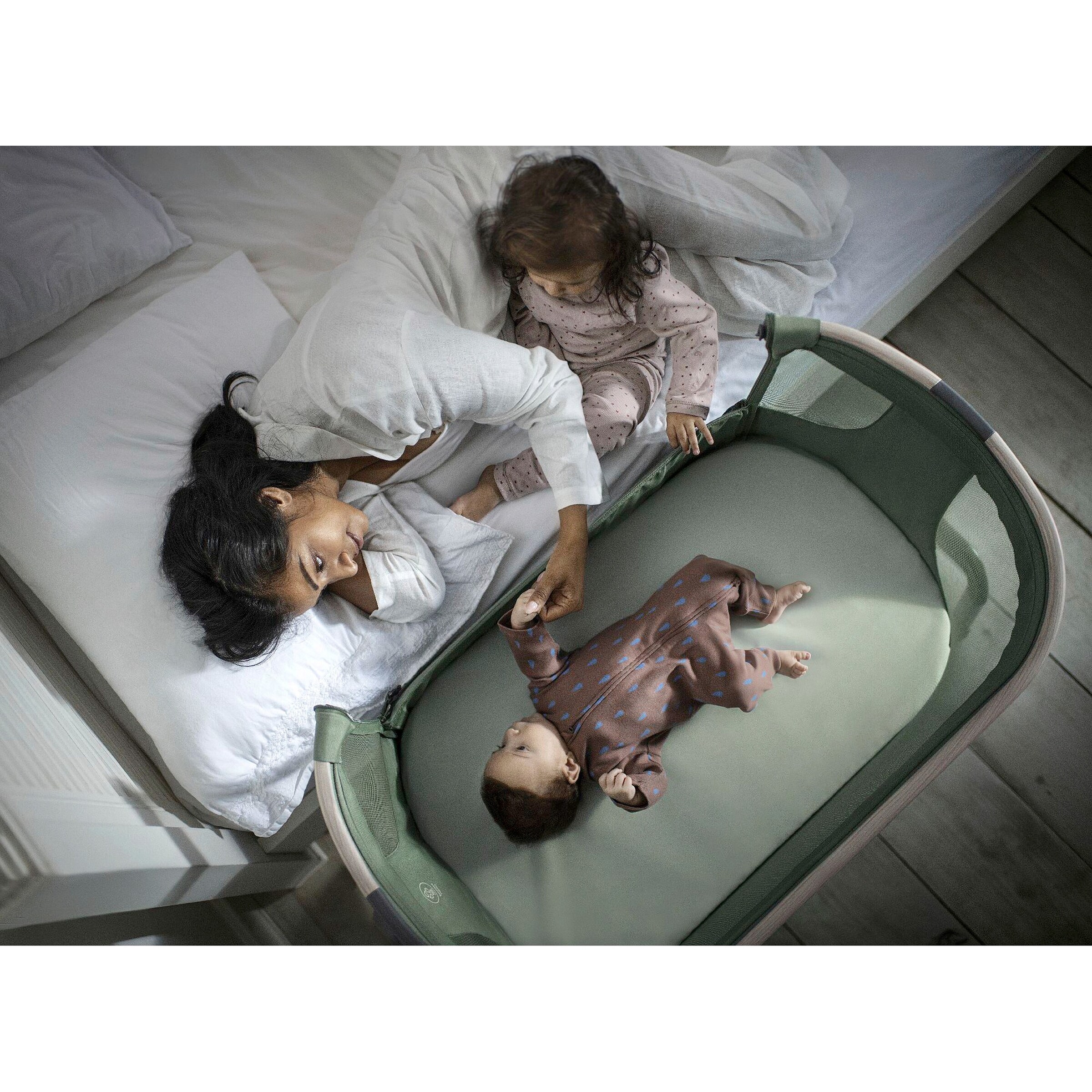 Maxi-Cosi Beistellbett Iora Air Beyond Green