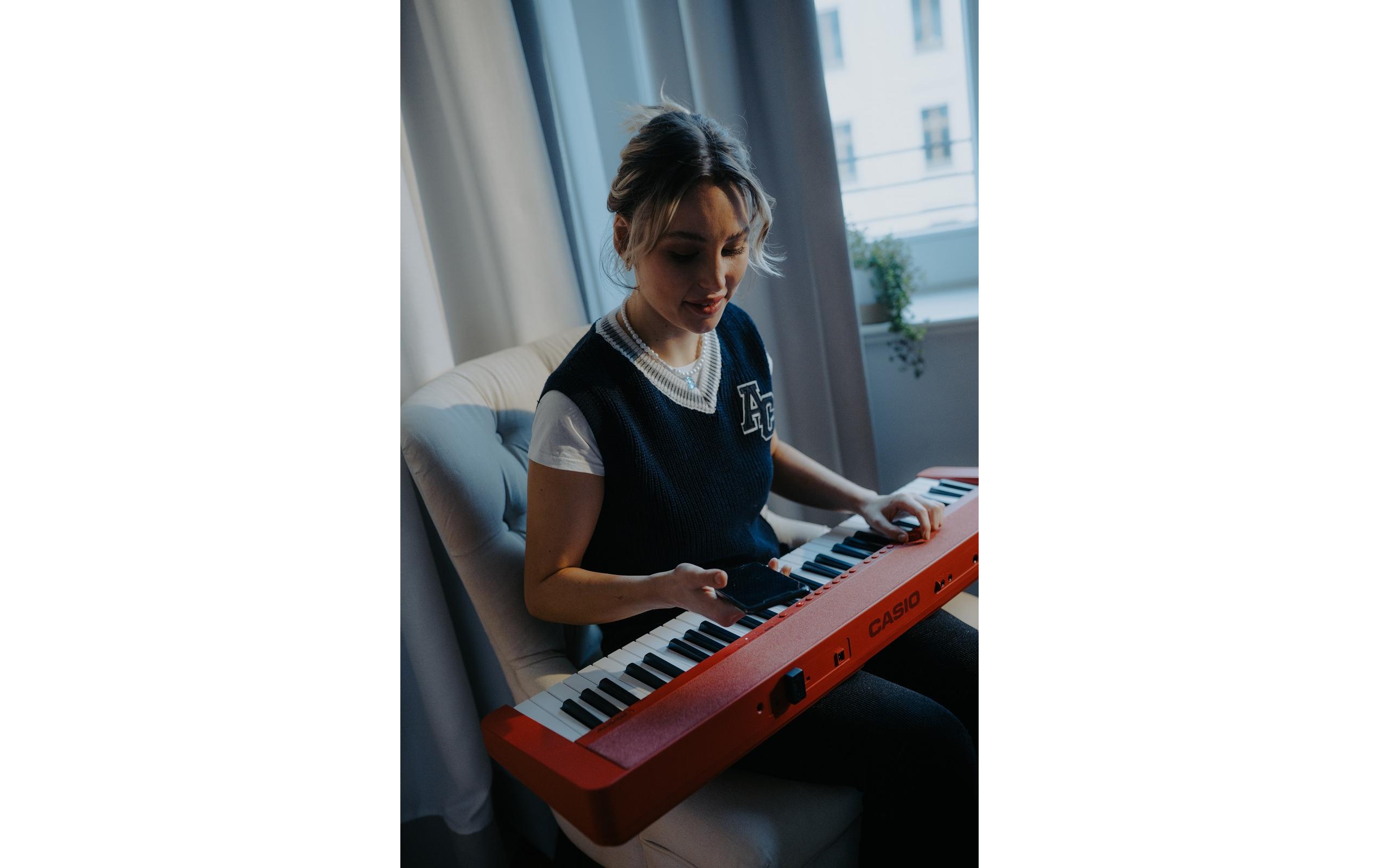 Keyboard CT-S1RD Rot<br>Ihr Stil. Ihre Tasten.
