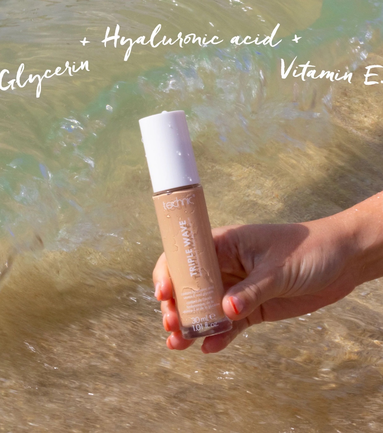 Technic Cosmetics - Base Sérum Triple Wave - Ultra Dark