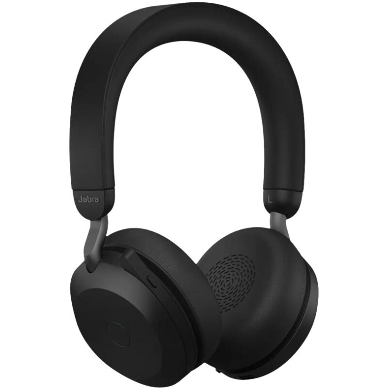 Jabra Evolve2 75 - Micro-Casque - Avec support de chargement - Certifié UC Google Meet et Zoom