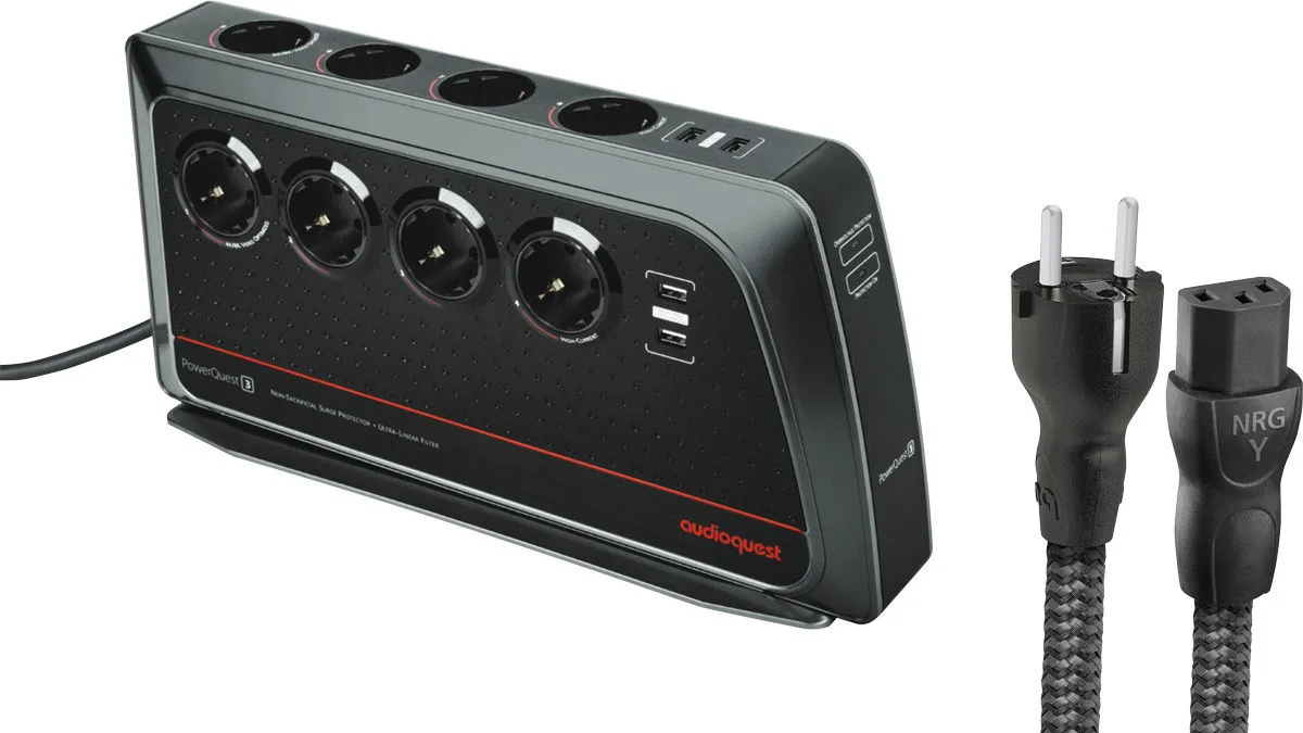 Audioquest PowerQuest 3   NRG-Y3 (1 m) Conditionneurs secteur