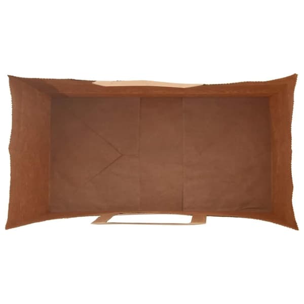 vidaXL Papirposer 250 stk med håndtak blå 32x17x44 cm