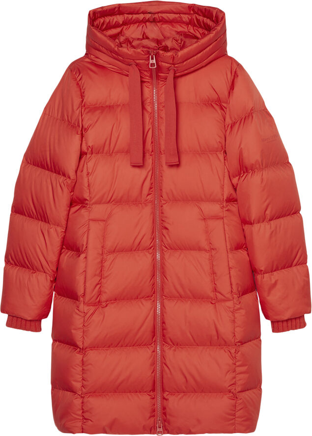 Marc O’Polo Water Repellent Down Puffer Coat Poppy red