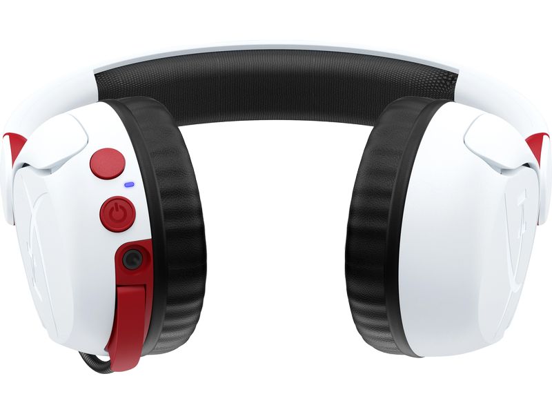 HyperX Headset Cloud Mini Wireless Weiss Kabelloses Kinder-Gaming-Headset für PC und Spielkonsolen