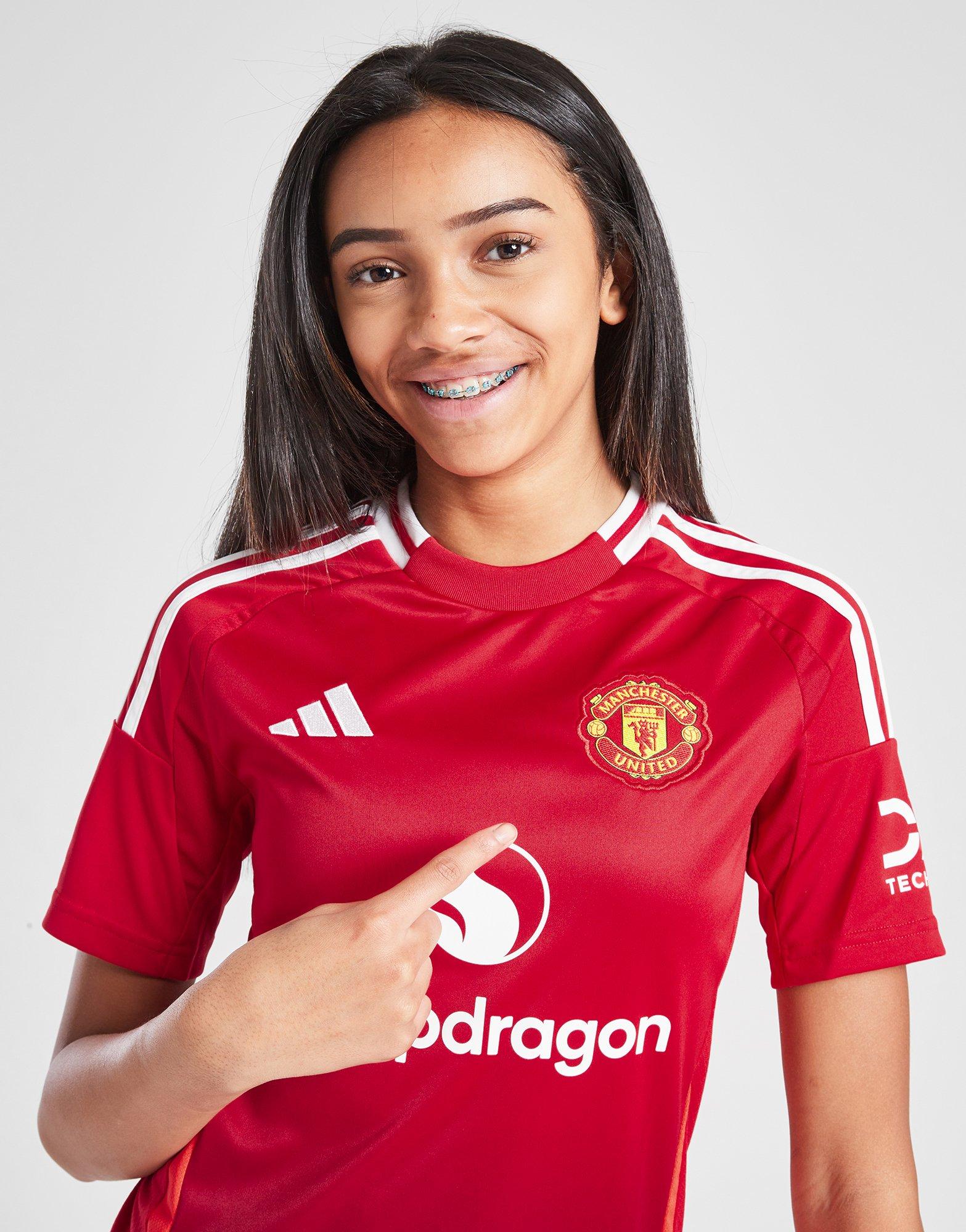 adidas Manchester United 24/25 Rashford #10 Home Shirt JR