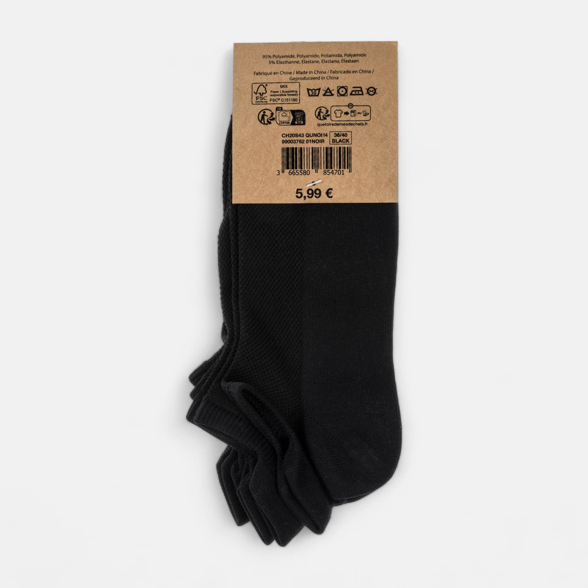 Chaussettes Femme noir