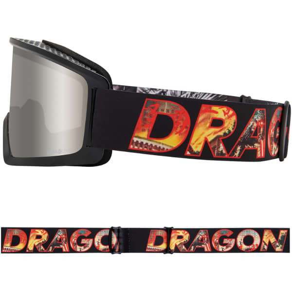 Masque de ski DRAGON DX3 PLUS OTG KLASH/LLSILVERION+LLROSE