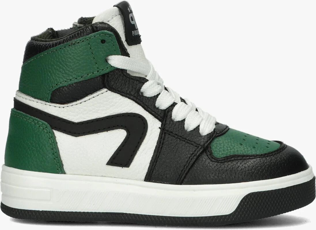 PINOCCHIO groene pinocchio hoge sneaker p1012