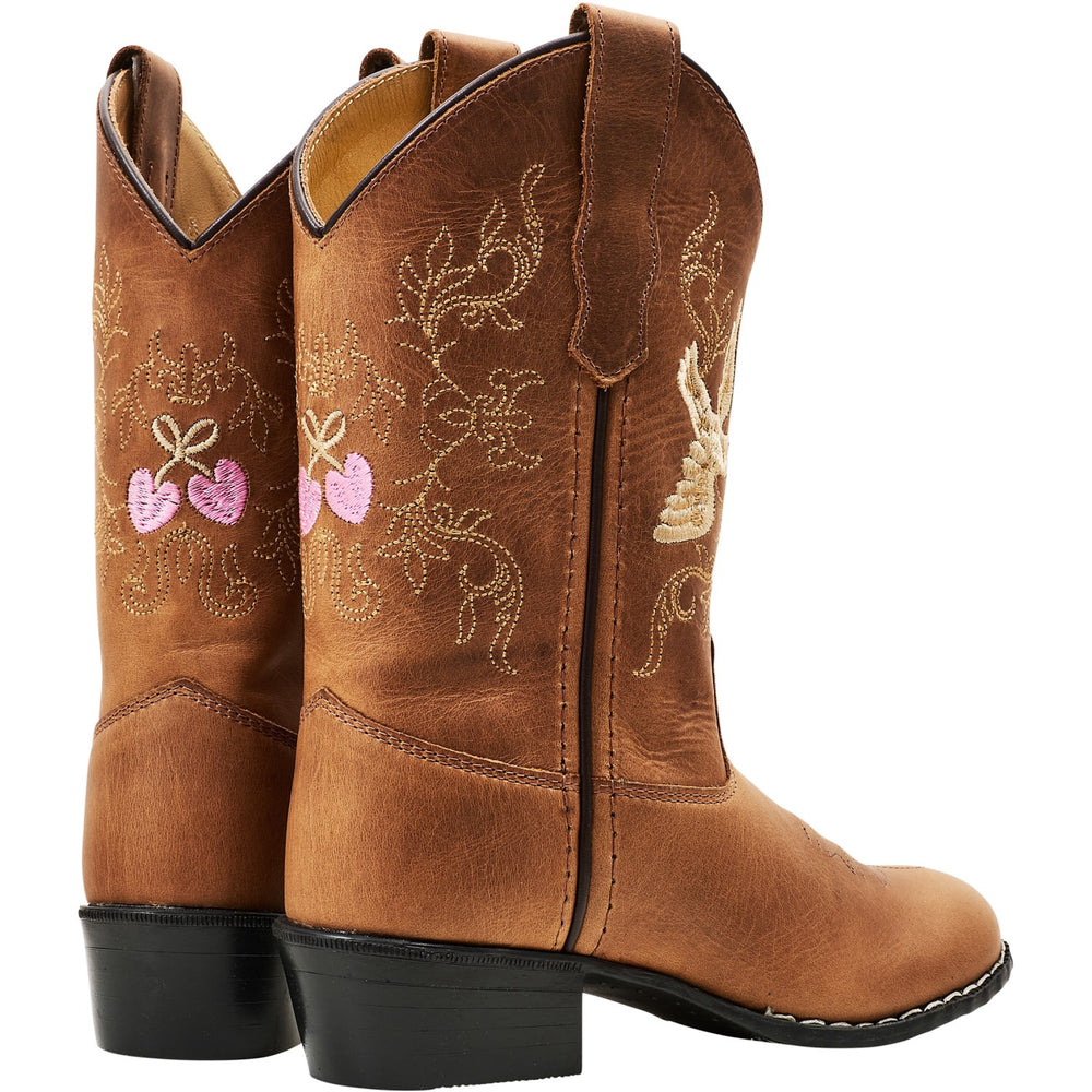 Køb COPENHAGEN COLORS Cognac Dove Limited Cowboy Støvler