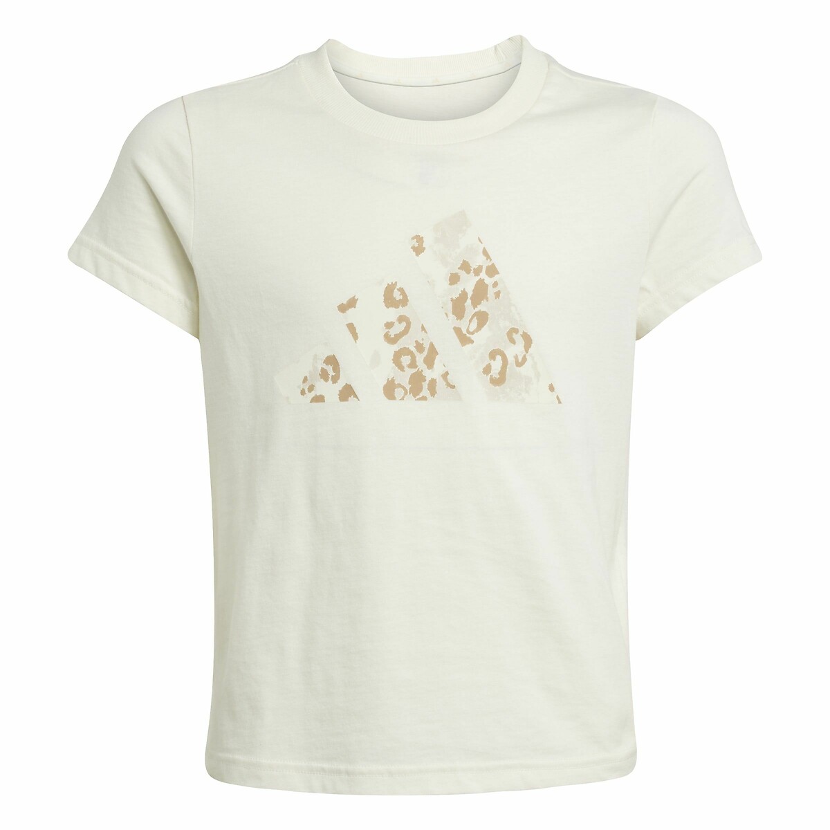 ADIDAS ROUPAS ESPORTIVAS<br>Camiseta de manga curta com estampa de leopardo