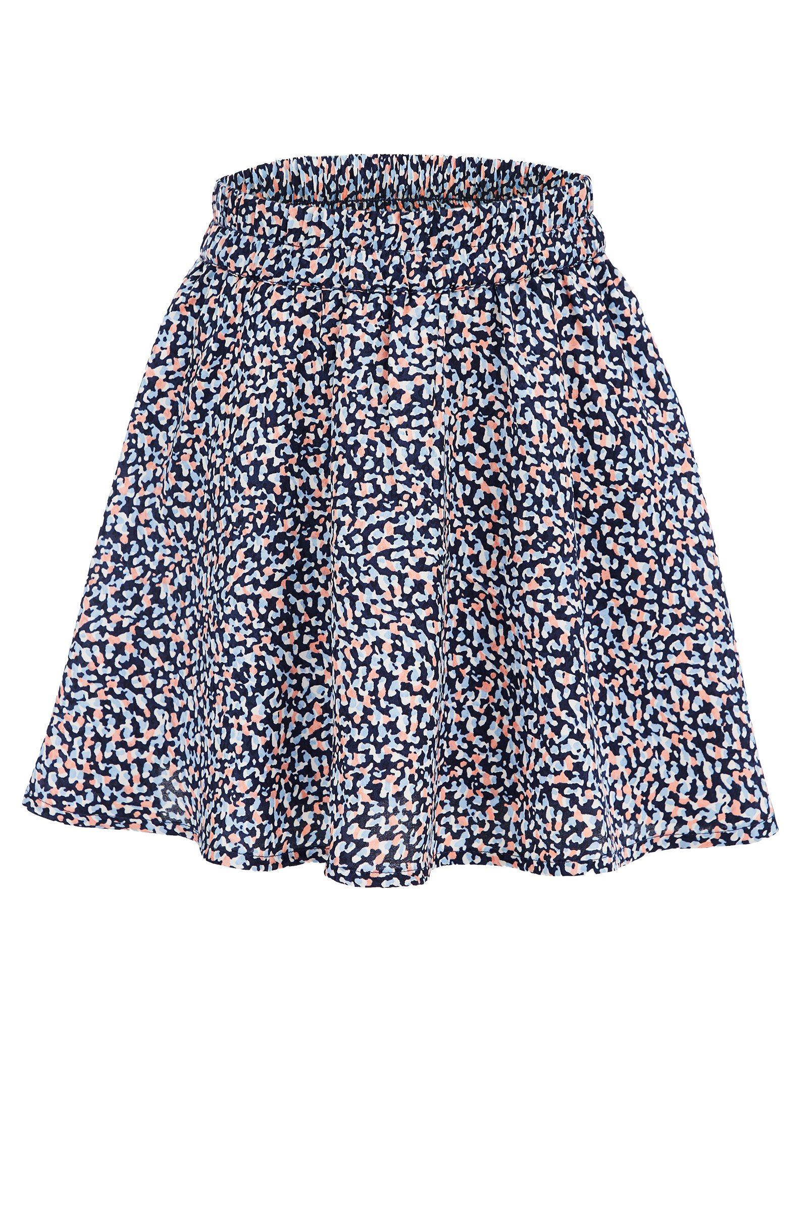 Meisjes skort met dessin WE Fashion Donkerblauw