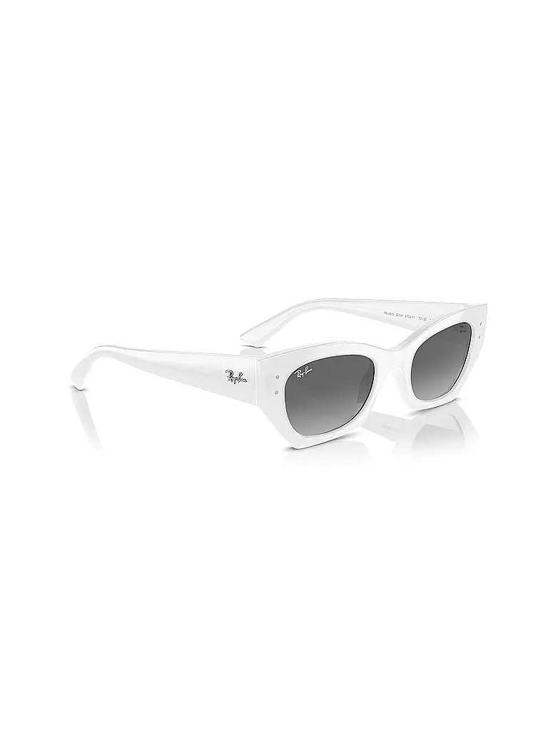 RAY BAN Sonnenbrille 0RB4430/52 weiss