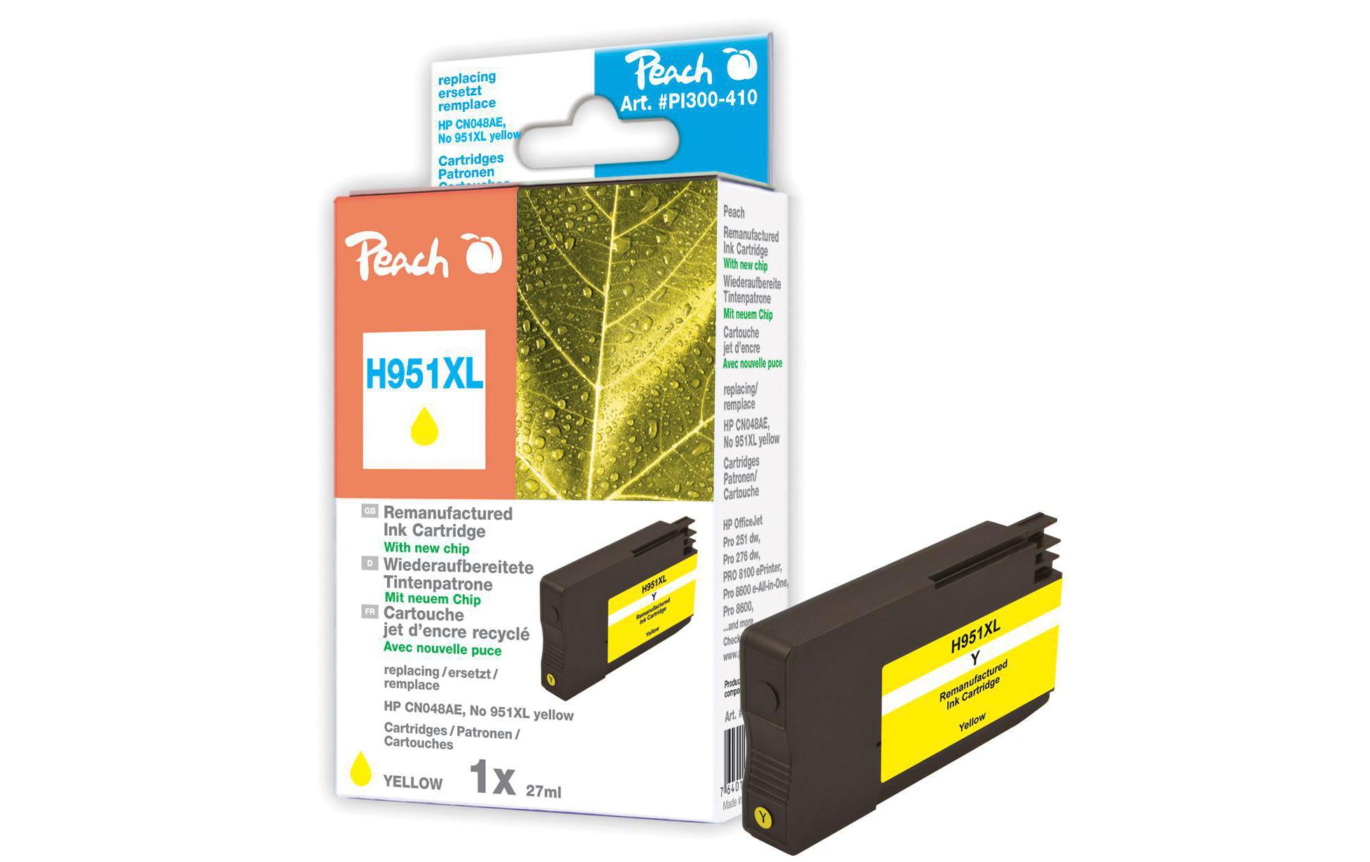 Tinte HP Nr. 951XL (CN048AE) YellowDruckertinte, Schwarz