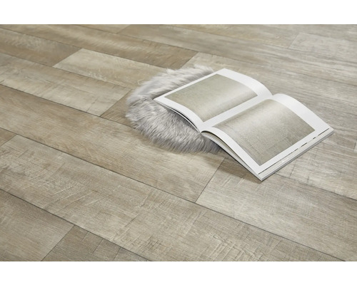 Reuze PVC vloer, landelijke plank, grijs FB895, 300 cm (per meter verkocht)