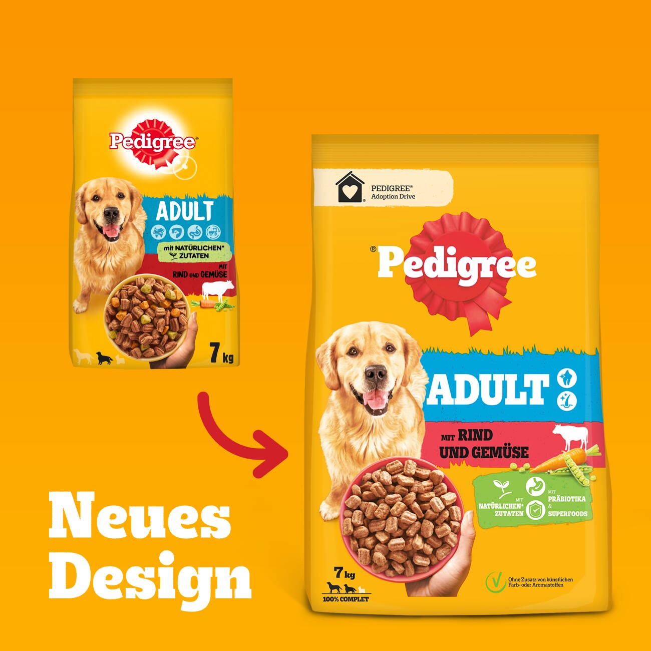 Pedigree Adult mit Rind und Gemüse 7 kg