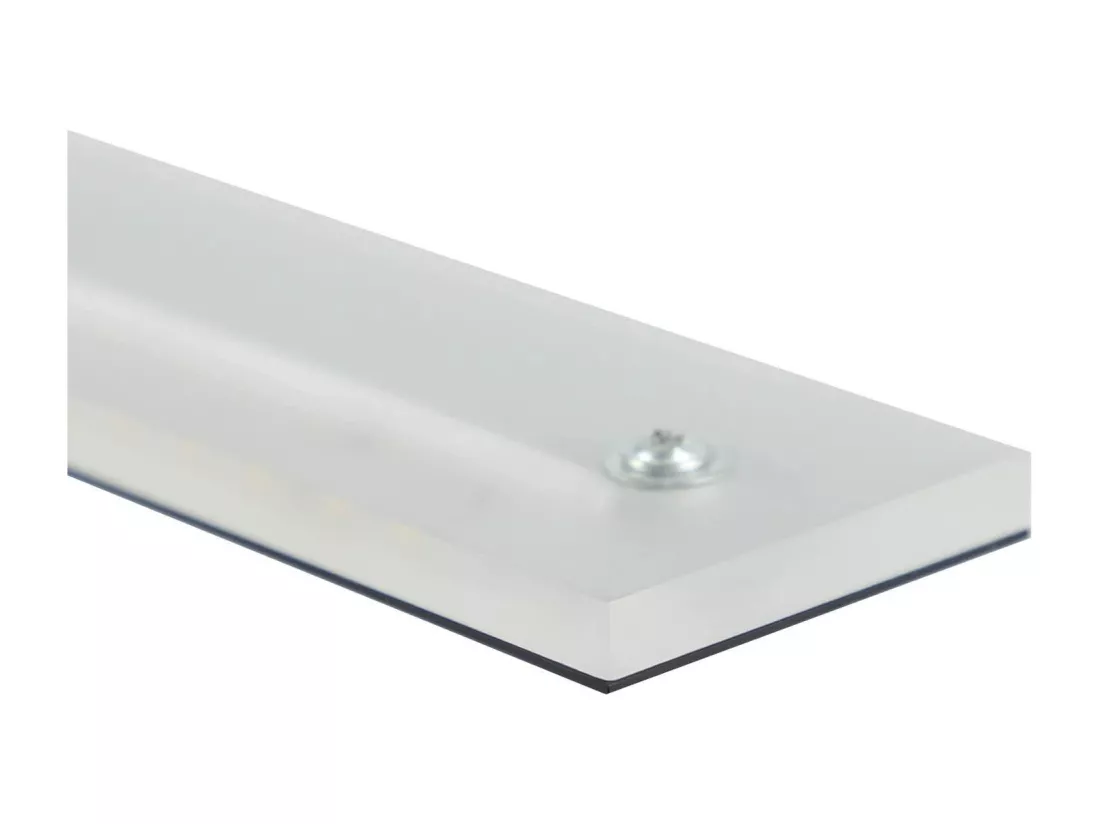 NETTLIFE Applique murale LED Intérieur - Lampe de couloir Moderne 60CM Lampe de salon 20W Lampe de couloir Chambre Noir