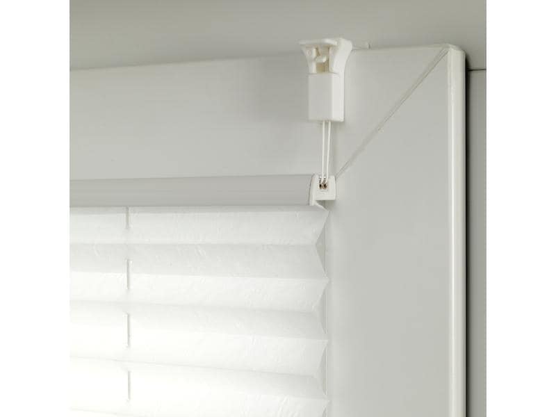 Gardinia Plissée Easyfix, Day & Night 40 x 130 cm, Weiss Plissée mit Tag und Nacht Funktion