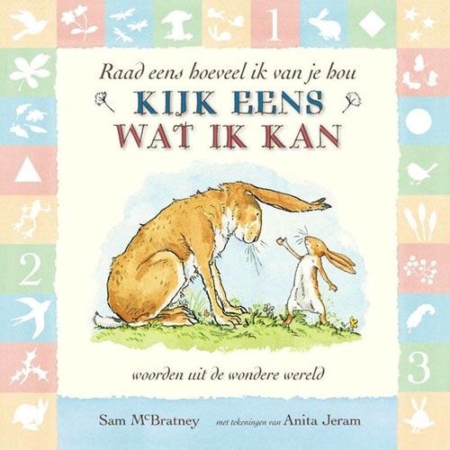 Uitgeverij lemniscaat kartonboek raad eens: kijk eens wat ik kan