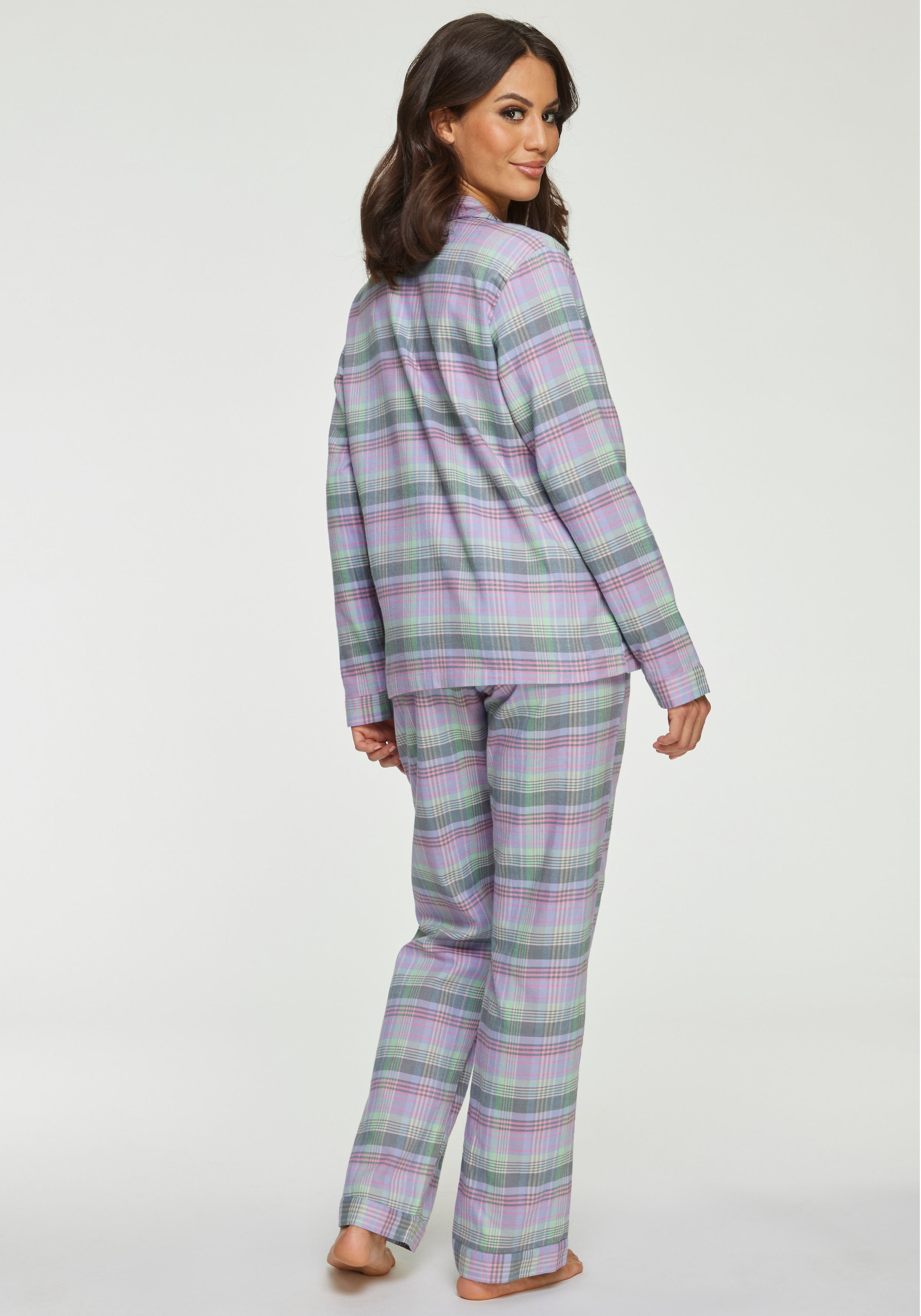 Vivance Dreams Pyjama 2 Stk. tlg., aus kuschelig weichem Flanell