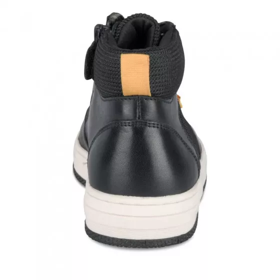 Baskets NOIR MEGIS KIDS