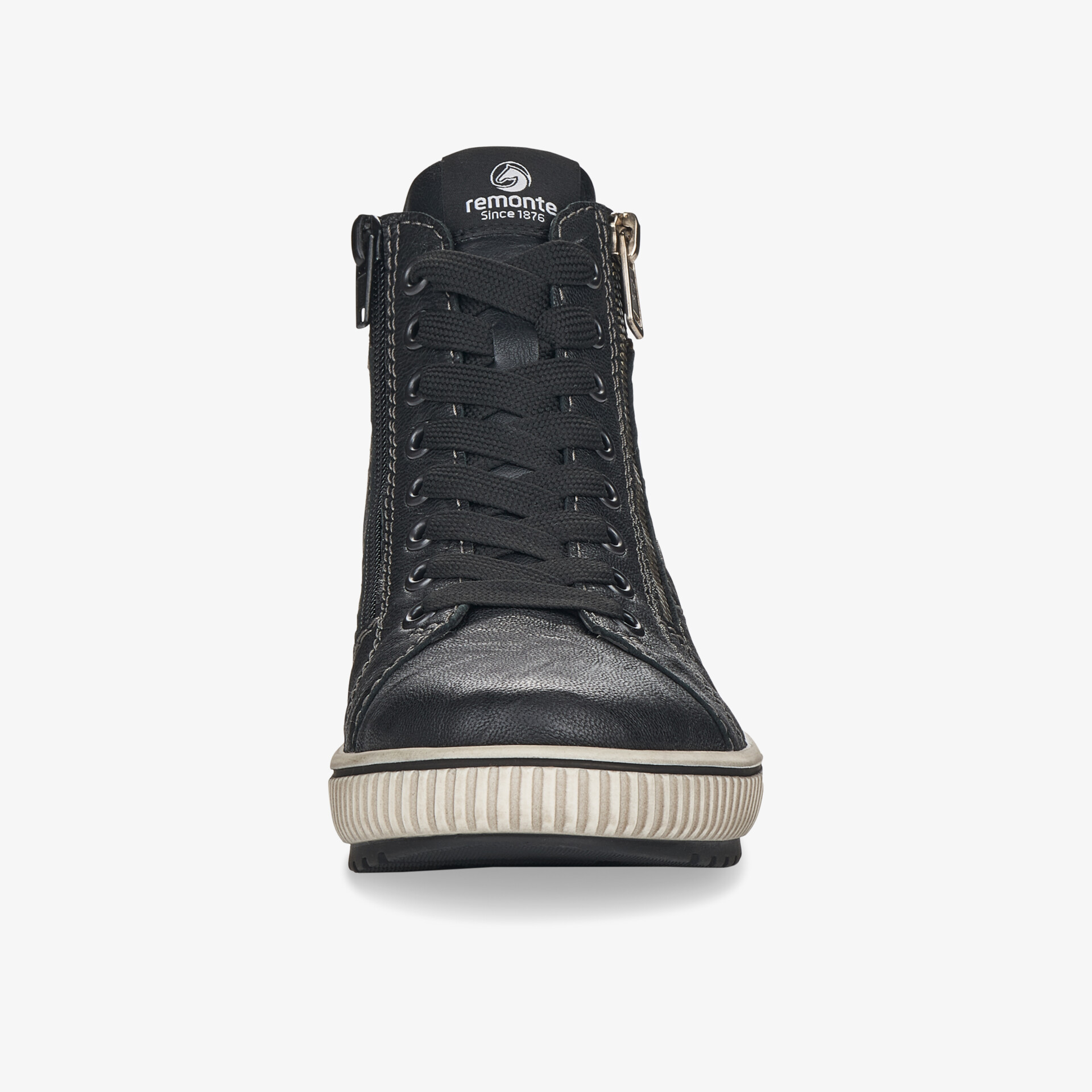 remonte Unisex Halbschuhe schwarz
