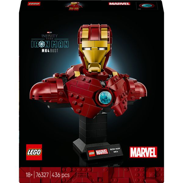 LEGO Marvel Busto do Iron Man MK4 - 76327