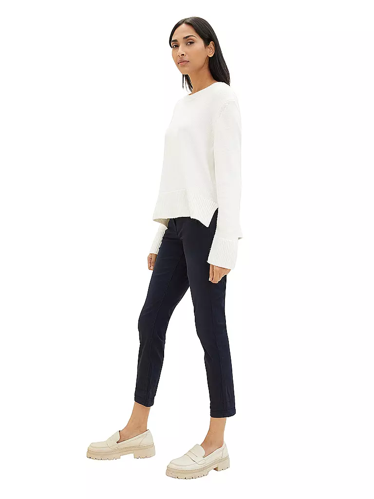 TOM TAILOR Hose Tapered Relaxed Fit blau