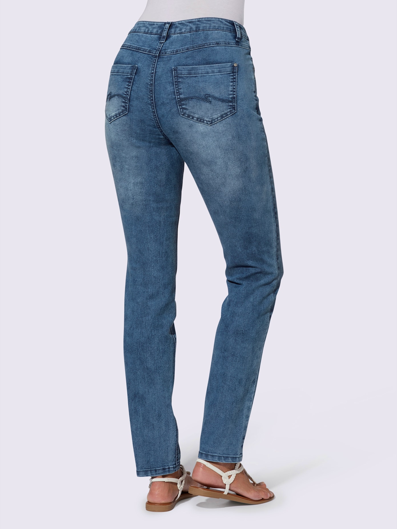 Jean coton extensible confortable
