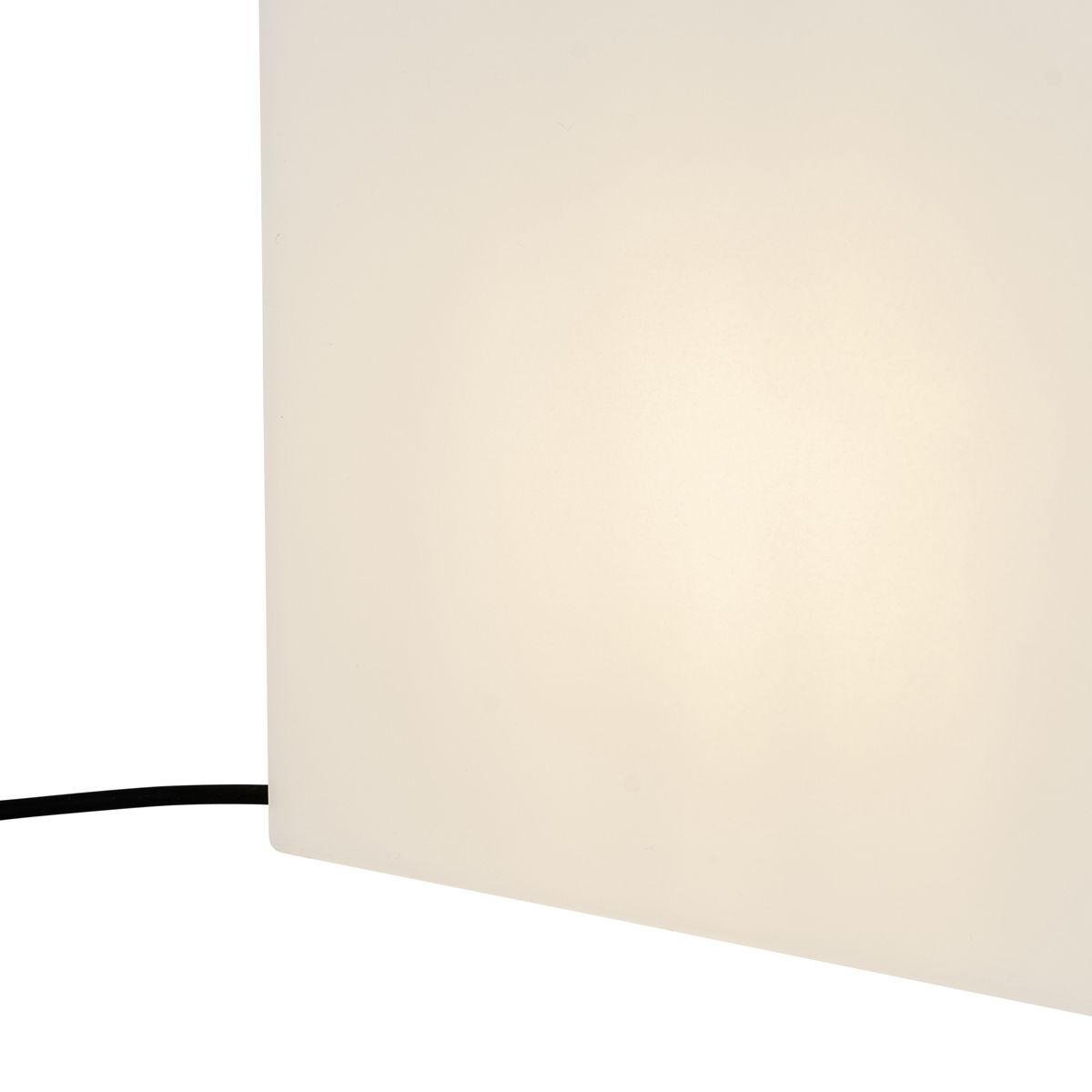 Smart buitenlamp wit 30 cm vierkant incl. LED A60 IP44 - Nura