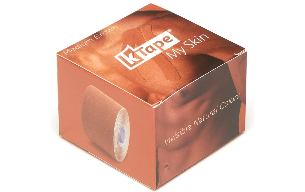 My Skin medium brown 5 cm x 5 mAtmungsaktives Kinesiology Tape für Muskeln und Gelenke