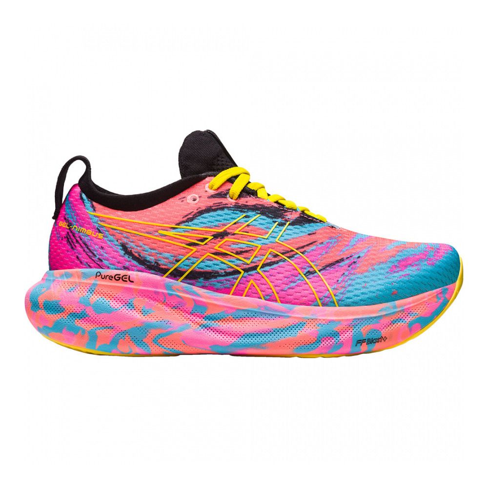 Asics GEL-NIMBUS 25 - Chaussures running Femme aquarium/vibrant yellow