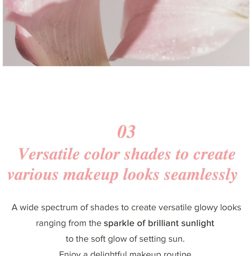 Glint - Baked Blush - 9 kleuren
