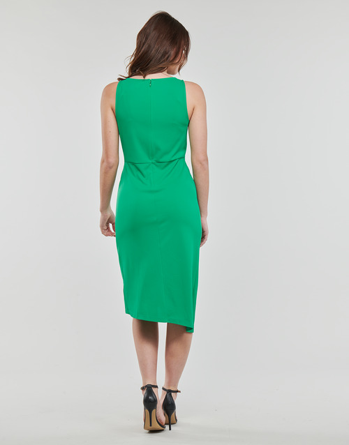 Lauren Ralph Lauren - JILFINA-SLEEVELESS-DAY DRESS Verde