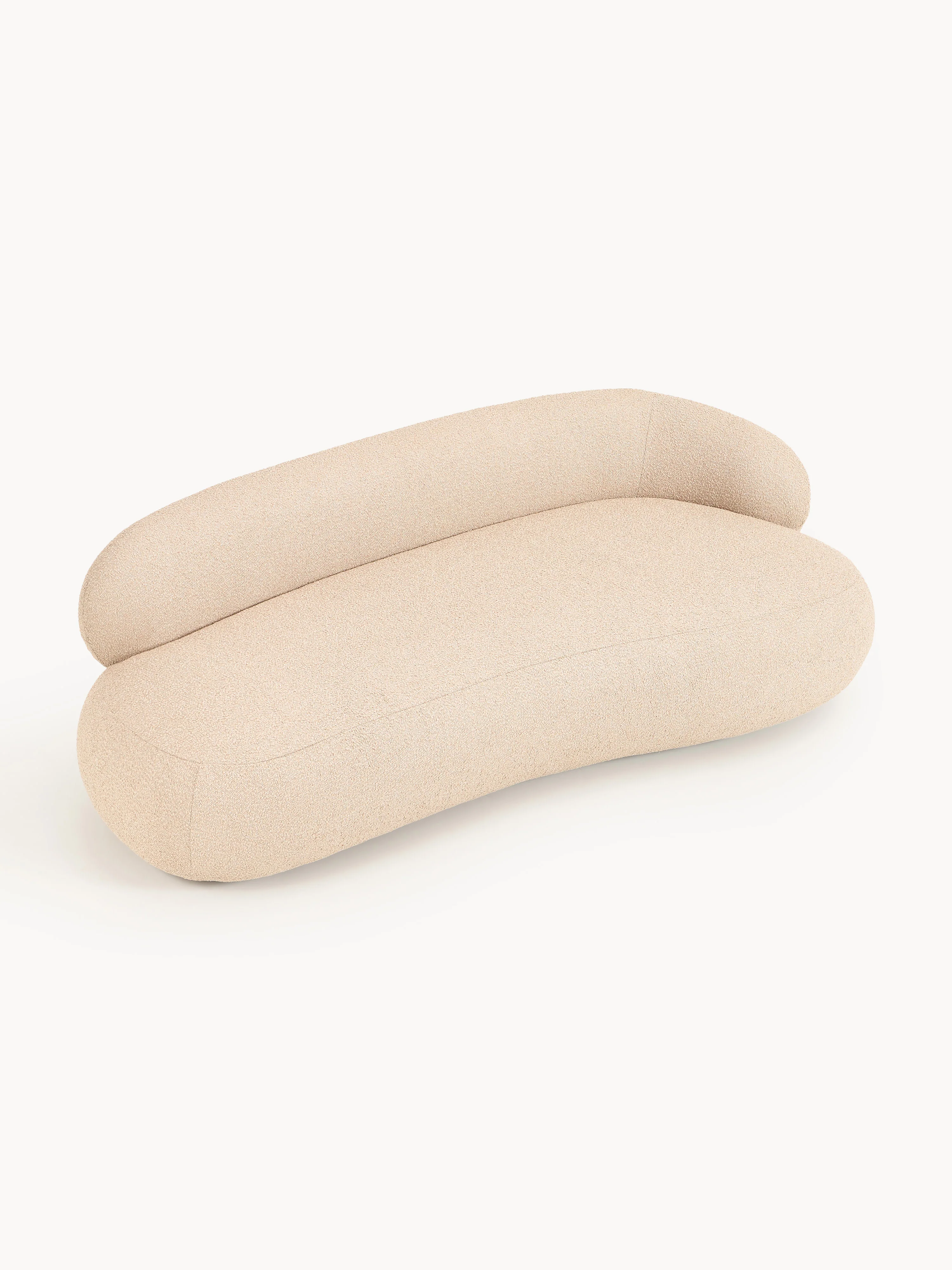 Bouclé bank Alba (3-zits)