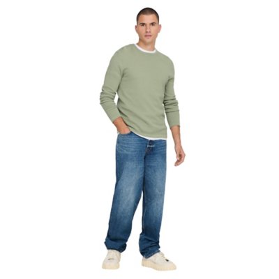 Pull homme Onspanter Life 12 Struc Crew Knit N ONLY AND SONS