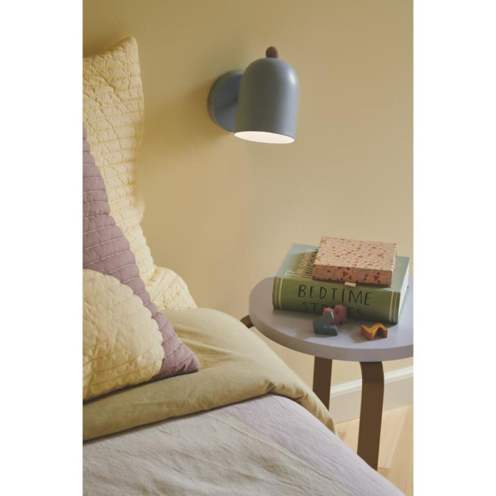 VEGGLAMPE NORDLUX GASTON E27 HAVBLÅ