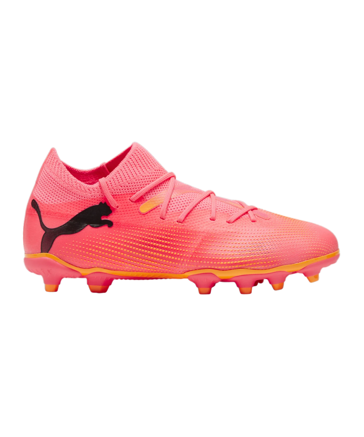 PUMA FUTURE 7 Match FG/AG Jr Kids The Forever Faster Rosa Schwarz F03